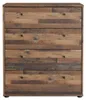 TEMPRA Kommode mit 4 Schubladen im Old-Wood-Vintage Look, Produktbild-Vorschau 8
