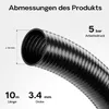 Wiltec wąż tłoczny i ssawny 10 m wąż do oczka wodnego 50 mm Podgląd zdjęcia produktu 3