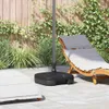 vidaXL Sonnenschirmständer Schwarz 45 x 45 x 29,5 cm Produktbild-Vorschau 2