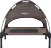 Lit pour chien vidaXL marron 76 x 62 x 70,5 cm en acier Voir les images du produit 3