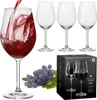 4x Kristall Weingläser Sektgläser Groß 690 ml Set Produktbild-Vorschau 1