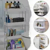 Rollregal 4 Ebenen Mit Haken – Schmale Küchen Und Bad Regal Produktbild-Vorschau 4