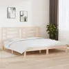 vidaXL Massivholzbett Kiefer 200x200 cm - Bettrahmen - Produktbild-Vorschau 2