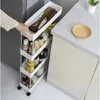 Ruhhy 24291: Rollwagen, 4 Ablagen, weiß Produktbild-Vorschau 3