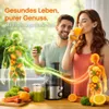 Odšťavňovač Snappy™ z nerezové oceli s velkým plnicím Náhled obrázku produktu 2