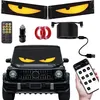 2x DIY světla „Devil Eyes“ na čelní sklo s dálkovým Náhled obrázku produktu 7