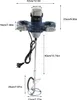 Bétonnière électrique, puissance 1400W, 6 vitesses Voir les images du produit 2