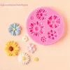 Silikonformen Blumen 5er Set für Fondant, Schokolade, Produktbild-Vorschau 5