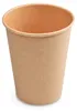 50x Heiß- und Kaltgetränkebecher Pappbecher braun 350ml Produktbild-Vorschau 1
