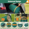 3X 272L Gartenabfallsack Stabil, Laubsack mit Deckel und Produktbild-Vorschau 4