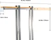 Profesjonalne Drzwi Przesuwne Vevor 765X2035 Mm 5-Częściowe Podgląd zdjęcia produktu 8