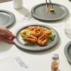 Teller Set 4-teiliges Ø25,3 cm Keramik Pastateller Produktbild-Vorschau 3