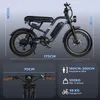 E-Bike Cityrad MX10 E-Fahrrad 648WH Pedelec, 48V 13,5 AH Produktbild-Vorschau 9