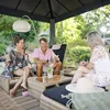 Gazebo de jardin 611,5x363,5cm gris - Palram - 706083 - Voir les images du produit 22