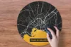 MuchoWow® Mauspad Mousepad Mallorca - Stadtplan - Gold - Produktbild-Vorschau 3