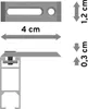 Interdeco Innenlaufstange / Gardinenstange mit Innenlauf Produktbild-Vorschau 2