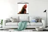 MuchoWow® Textilposter Hahn - Bauernhoftiere - Federn 90x90 Produktbild-Vorschau 3