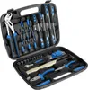tectake® Werkzeugkoffer Luigi 57-teilig mit Tragegriff Produktbild-Vorschau 1