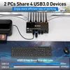 KCEVE KVM303DH Přepínač HDMI kompatibilní KVM 3 in 3 out Náhled obrázku produktu 6
