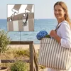 reisenthel Shopper Summerstripes Coffee taupe Produktbild-Vorschau 8