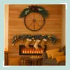 Relaxdays Roue de charrette en bois, lot de 2, décoration Voir les images du produit 3