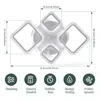 80W LED Deckenleuchte mit Ventilator, Leise Produktbild-Vorschau 9