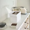 Yamazaki Tierfutterbehälter weiß 6L Box für Hund Katze Produktbild-Vorschau 10
