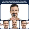 USB wiederaufladbarer Nasen- & Ohrhaartrimmer, wasserdicht Produktbild-Vorschau 3