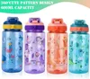 Trinkflasche Kinder, 600ml Kindertrinkflasche mit Produktbild-Vorschau 6