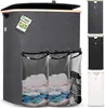 HENNEZ Aufbewahrungskorb "Adrian", 150 l - faltbar - mit Produktbild-Vorschau 1