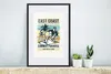 MuchoWow® MuchoWow® Gerahmtes Poster Surfbrett - Meer - Produktbild-Vorschau 4