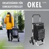 set di 2 ruote di scorta per carrello spesa OKEL Anteprima dell’immagine prodotto 2
