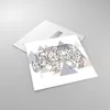 Bilder auf glas - Tier Abstraktion - 70x70cm - Glasbilder - Produktbild-Vorschau 2