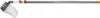 A fruit picker with a telescopic handle against a white background. Produktbild-Vorschau