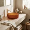 Lavabo Da Appoggio Rea Suri  Brown Anteprima dell’immagine prodotto 3