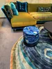 Bertoni pouf in velluto Van Gogh notte stellata - pouf Anteprima dell’immagine prodotto 4
