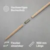 Gerätestiel aus Buche teilbar 1600 x 28 mm gerade mit Konus Produktbild-Vorschau 5
