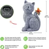 Solarleuchte Garten, Katzenstatuen Solarlampen für Außen Produktbild-Vorschau 7