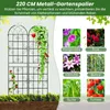 GOPLUS Rankgitter Metall 2er-Set, Sichtschutz Garten, 220 Produktbild-Vorschau 3