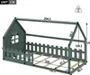 Flieks Kinderbett Hausbett 90x200cm mit Lattenrost, Produktbild-Vorschau 7