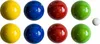 Londero BOCCIA - SET,  italy, große 100 mm Kugeln Produktbild-Vorschau 3