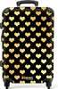 NoBoringSuitcases.com® Großer Koffer - Goldene Herzen auf Produktbild-Vorschau 1