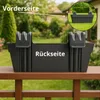 BigDean 4X Blumenkasten Balkongeländer 50cm Blumenkästen Produktbild-Vorschau 9