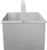 A light gray storage caddy with two handles is shown against a white background. Produktbild-Vorschau