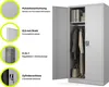 Muralo Sozialraumschrank aus Stahl MEHRZWECKSCHRANK für Produktbild-Vorschau 9