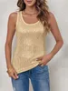 Paillettenbesetztes Party-Camisole für Damen – ärmellos, Produktbild-Vorschau 4