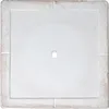 BELIANI Květináč hliněný 44 x 44 x 38 cm světle béžový Náhled obrázku produktu 6