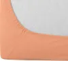 A close-up view of a fitted sheet corner. Produktbild-Vorschau