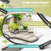 KESSER® Schwebeliege mit Sonnenschirm, Hängeliege , Produktbild-Vorschau 5