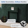 COMHOMA Ecksofa mit Schlaffunktion, 228cm Corduroy Produktbild-Vorschau 6